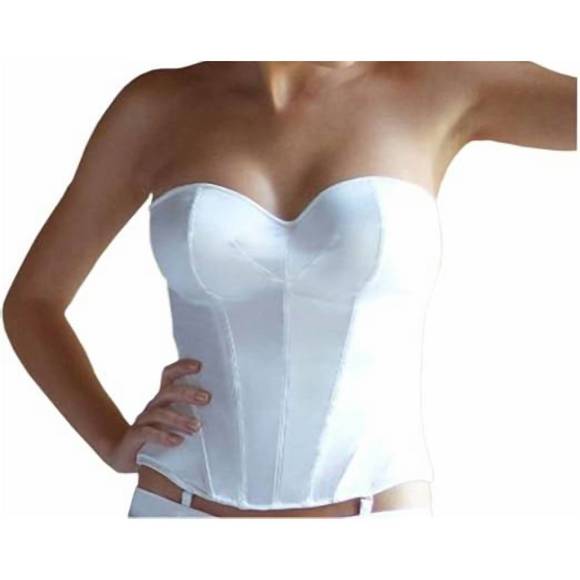 NEW HARLEQUIN BY PANACHE tiffany basque in ivory